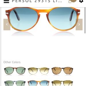 Persol Light Havana frame polarized sunglasses